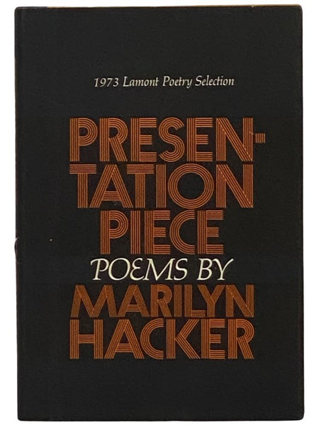 Presentation Piece: Poems