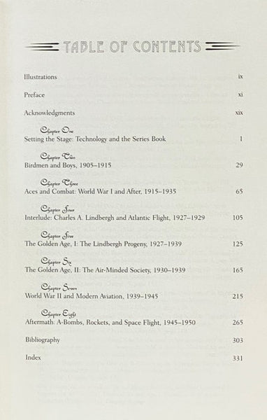 Boys' Books, Boys' Dreams, and the Mystique of Flight