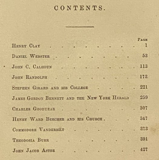 Famous Americans of Recent Times