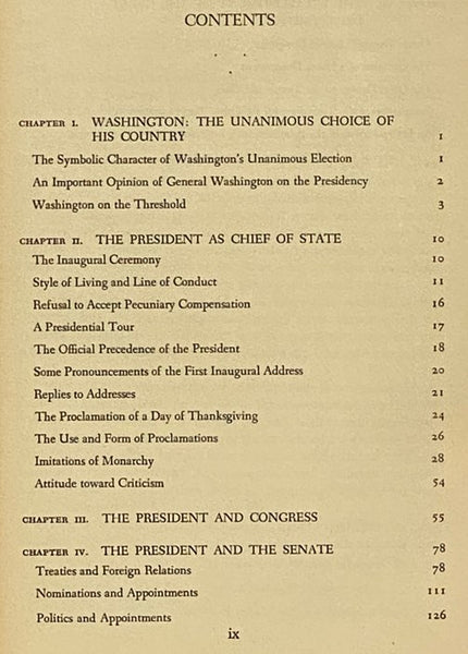 The American Presidency in Action, 1789: A Study in Constitutional History