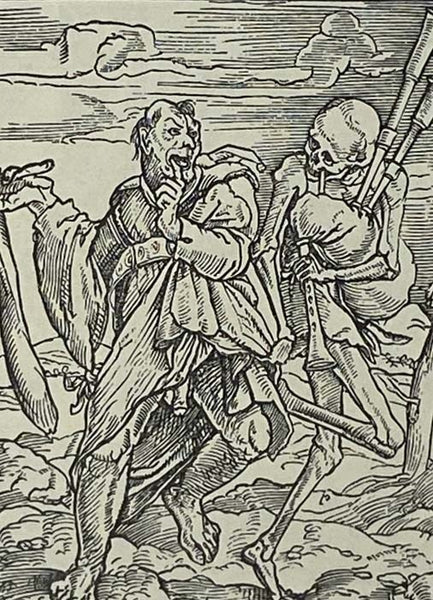 Holbein's Dance of Death and Bible Woodcuts [Illustrations of the Old Testament Engraved on Wood]