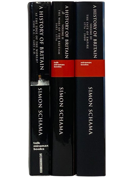 A History of Britain Three-Volume Hardcover Set: Vol. I. At the Edge of the World 3000 BC - AD 1603; Vol. II. The Wars of the British 1603-1776; Vol. III. The Fate of Empire 1776-2000