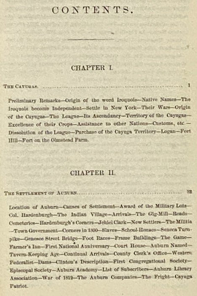 The History of Auburn [New York]