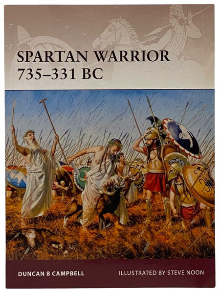Spartan Warrior, 735-331 BC (Osprey Warrior, No. 163)