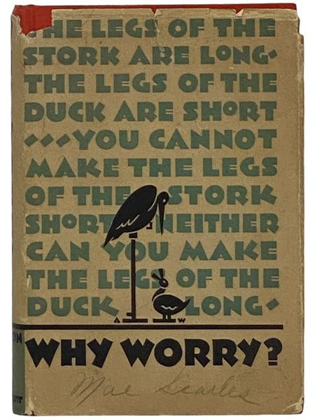 Why Worry?
