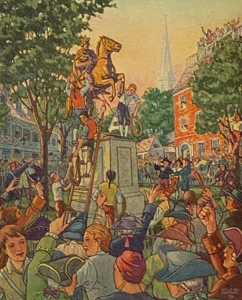The Boys of '76. A History of the Battles of the Revolution. [1776]