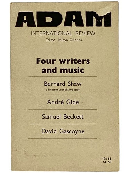 Adam International Review, 1970, Nos. 337-339