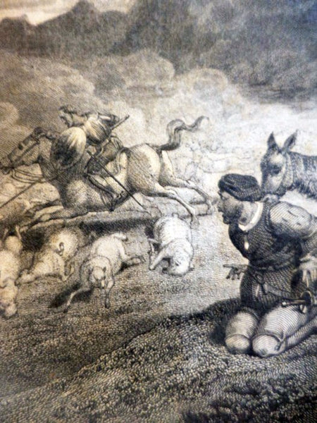 The Life and Adventures of Don Quixote de la Mancha. A New Edition in Four Volumes. [Parts I & II]