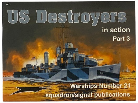 US Destroyers in Action, Part 3 (Warships, No. 21)