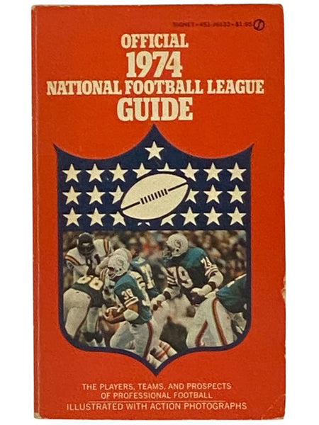 Official 1974 National Football League Guide (Signet 451 J6132) [NFL]