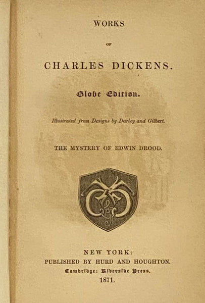 The Mystery of Edwin Drood (Works of Charles Dickens. Globe Edition)