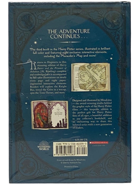 Harry Potter and the Prisoner of Azkaban (Harry Potter, Book 3) (MinaLima)
