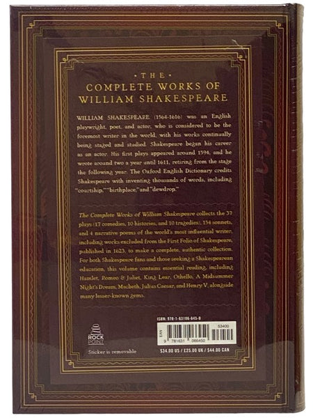 The Complete Works of William Shakespeare (Timeless Classics, 4)