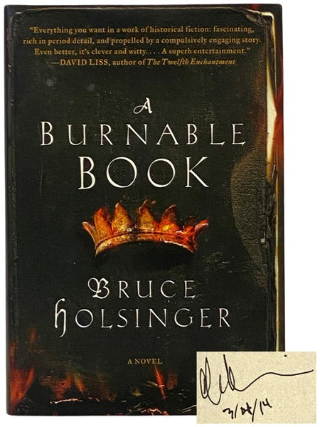 A Burnable Book: A Novel