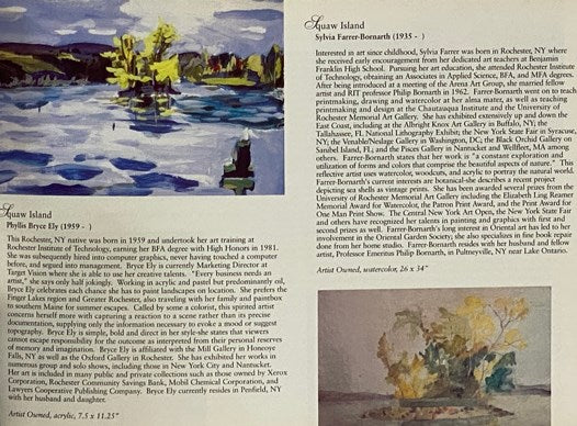 Scenes of Monroe & Ontario Counties, Past and Present: Featuring Canandaigua Lake & Squaw Island