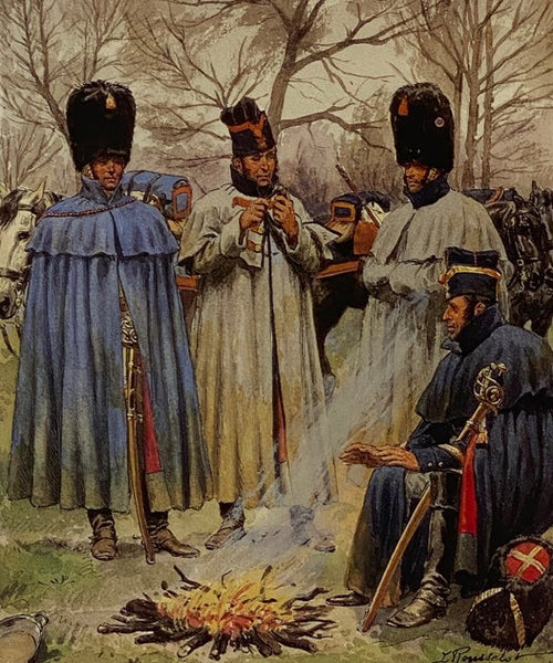 Napoleon's Elite Cavalry: Cavalry of the Imperial Guard, 1804-1815 - The Paintings of Lucien Rousselot