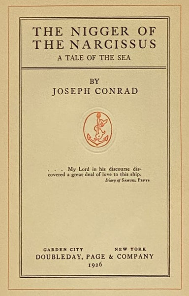 The Nigger of the Narcissus: A Tale of the Sea