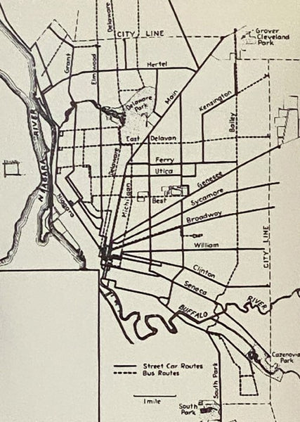 Buffalo's Historic Streetcars and Buses (Images of America)