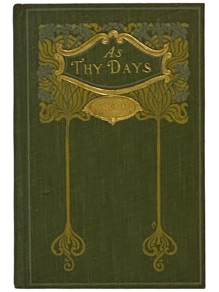 As Thy Days and Other Verses