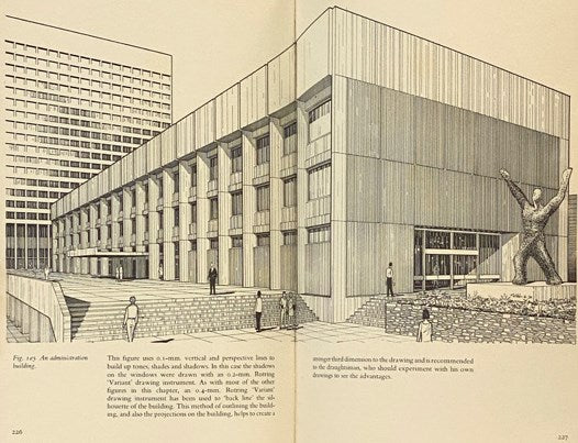 Van Nostrand Reinhold Manual of Rendering with Pen and Ink