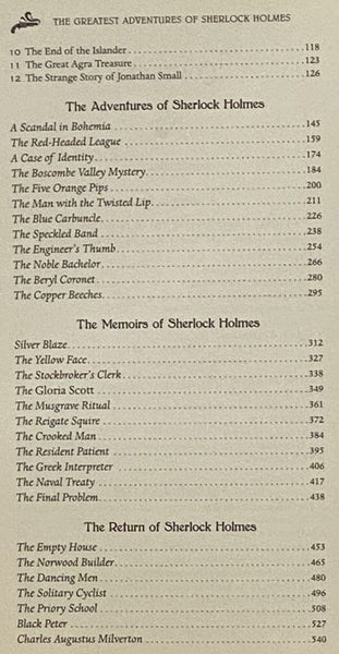 The Greatest Adventures of Sherlock Holmes