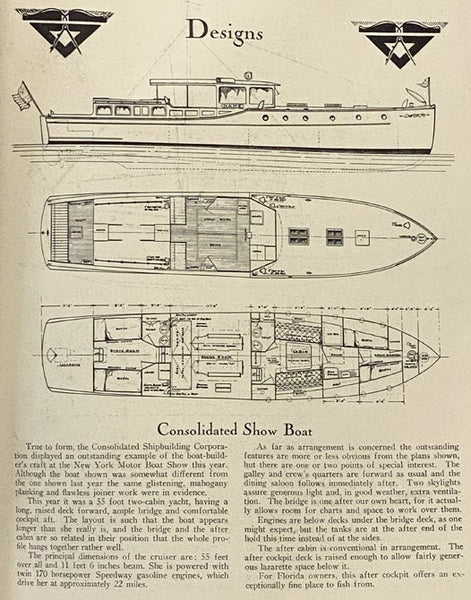 The Rudder: The Magazine for Yachtsmen - February, 1930, Vol. XLVI, No. 2 (25th Anniversary Complete Show Story)