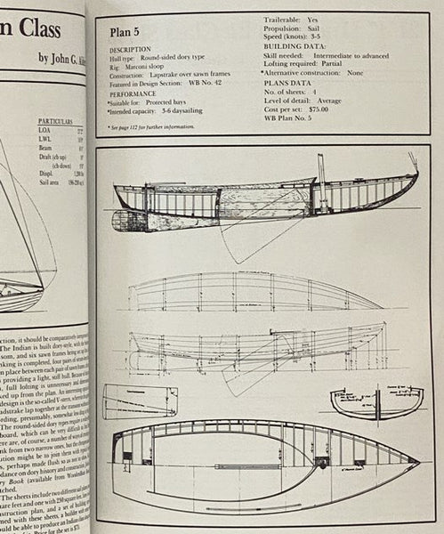Fifty Wooden Boats: A Catalog of Building Plans, Volume I [1]