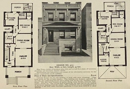 Radford's Stores and Flat Buildings: Illustrating the Latest and Most Approved Ideas in Small Bank Buildings, Store Buildings, Double or Twin Houses, Two, Four, Six and Nine Flat Buildings.