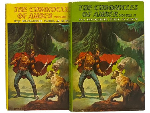 The Chronicles of Amber, in Two Volumes: Volume I: Nine Princes in Amber; The Guns of Avalon; Volume II: Sign of the Unicorn; The Hand of Oberon; The Courts of Chaos
