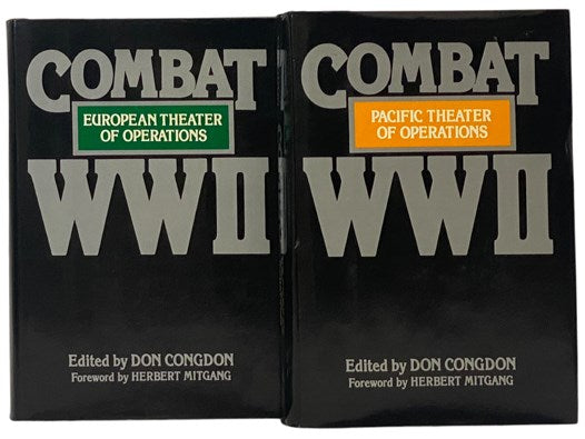 Combat WWII, in Two Volumes: European Theater of Operations; Pacific Theater of Operations