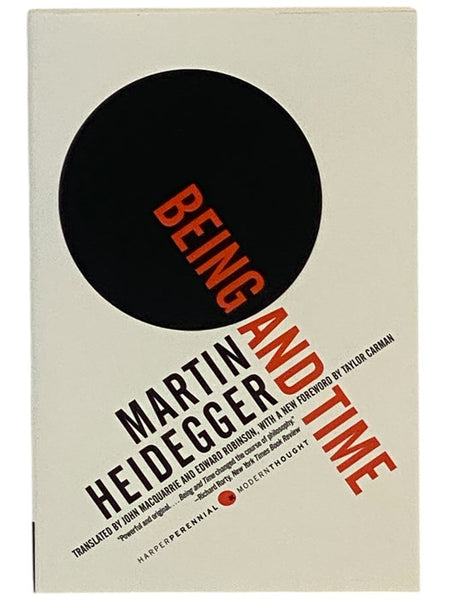 Being and Time (Harper Perennial Modern Thought Series)