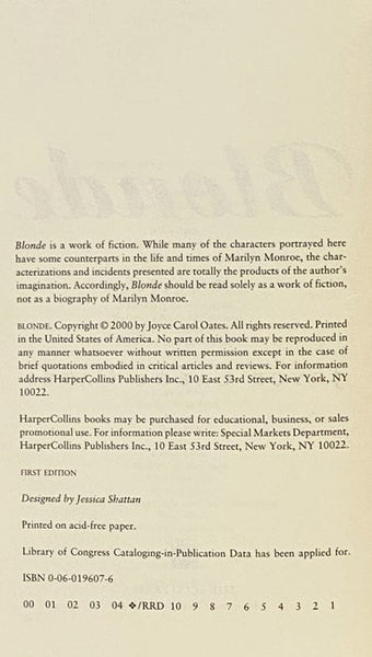 Blonde: A Novel