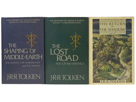 The History of Middle-Earth, in Twelve Volumes: The Book of Lost Tales Part One; The Book of Lost Tales Part Two; The Lays of Beleriand; The Shaping of Middle-Earth: The Quenta, The Ambarkanta and The Annals; The Lost Road and Other Writings; The Return …