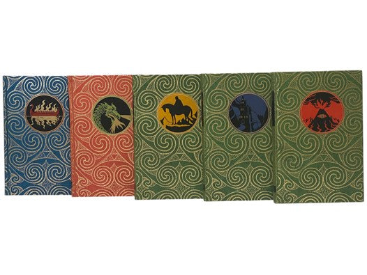 Middle Earth Five Volume Set: The Silmarillion: Consisting of Quenta Silmarillion (The History of the Silmarils) together with Ainulindale (The Music of the Ainur) and Valaquenta (Account of the Valar) to which is appended Akallabeth (The Downfall of Num…