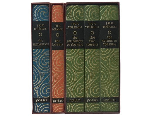 Middle Earth Five Volume Set: The Silmarillion: Consisting of Quenta Silmarillion (The History of the Silmarils) together with Ainulindale (The Music of the Ainur) and Valaquenta (Account of the Valar) to which is appended Akallabeth (The Downfall of Num…