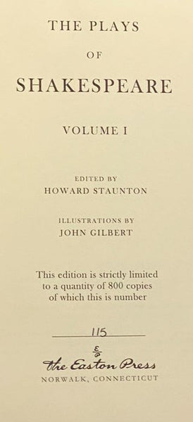 The Plays of William Shakespeare and The Poems of William Shakespeare, in Three Volumes, with Copious Notes, Glossary, Life, &c.