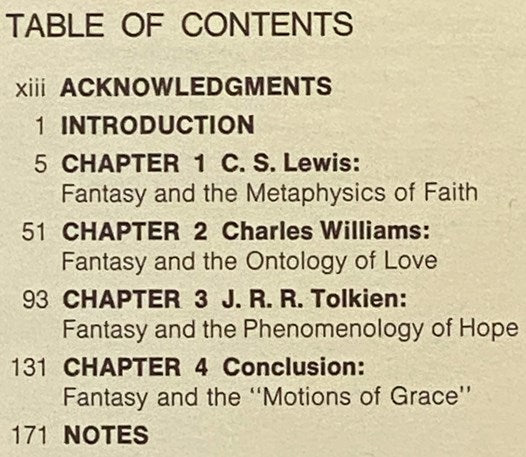 Shadows of Heaven: Religion and Fantasy in the Writing of C.S. Lewis, Charles Williams, and J.R.R. Tolkien