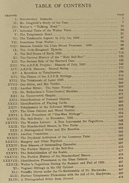 Proceedings of the American Society for Psychical Research, Vols. XX-XXI (for the Years 1926-1927): The Margery Mediumship - A Complete Record from January 1st, 1925 [A.S.P.R.]