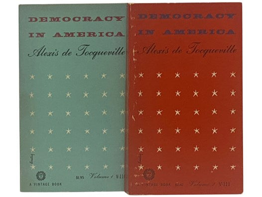 Democracy in America, in Two Volumes (Vintage Books V-110 & V-111)
