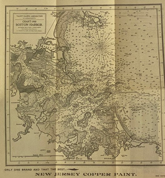 By-Laws, Racing Rules, Etc. of the Yacht Racing Association of Massachusetts (Organized March 19, 1896), Affiliated with Yacht Racing Union of North America, for Yachts 35 Feet Racing Length and Under