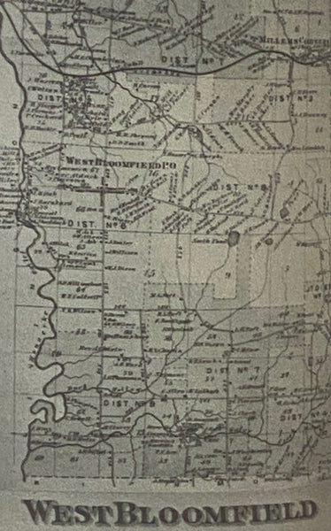 Township of West Bloomfield: A Brief History to 1976