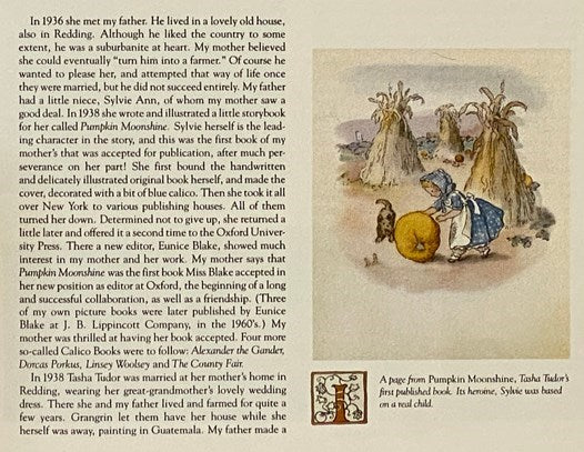 Drawn from New England: Tasha Tudor -- A Portrait in Words and Pictures