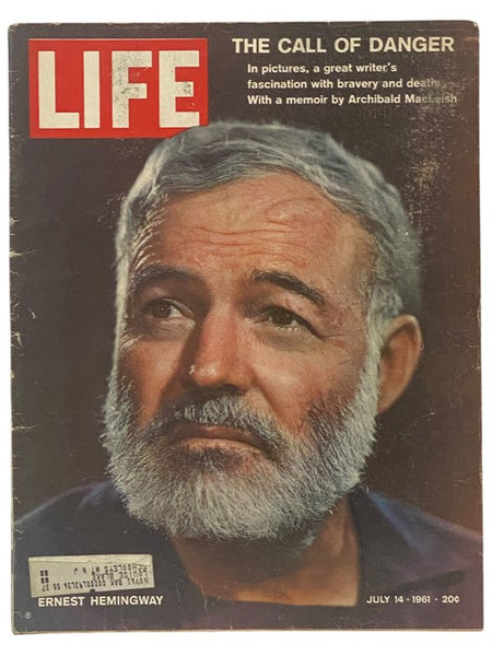 Three Ernest Hemingway Cover Magazines: Life Magazine, July 14, 1961, Vol. 51, No. 2 [with] The Fisherman, January 1958 [with] The American Fly Fisher, Summer 1989, Volume 15, Number 1