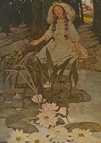 Fairy Tales from Grimm: Hansel and Gretel; The Valiant Little Tailor; The Frog Prince; Little Red-Cap; Cinderella; Hans in Luck; Snow-White and Rose-Red; The Water of Life.