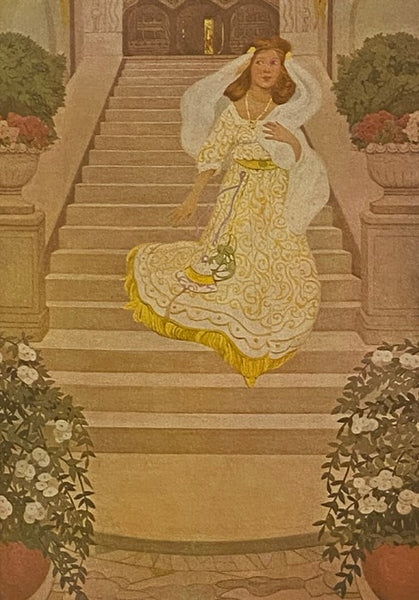 Fairy Tales from Grimm: Hansel and Gretel; The Valiant Little Tailor; The Frog Prince; Little Red-Cap; Cinderella; Hans in Luck; Snow-White and Rose-Red; The Water of Life.