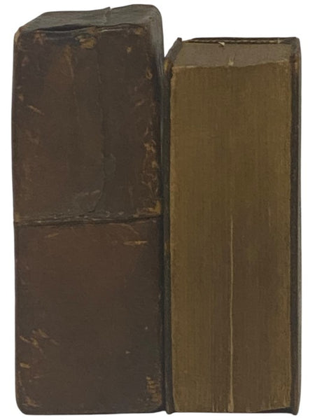 German Bible in Leather Case - Die Bibel Oder Die Ganze Heilige Schrift Des Alten und Neuen Testaments, Nach Der Teutschen Ubersetzung; Vollstandiges Marburger Gesan-Buch zur Abung der Gottseligkeit in 615. Christlichen und Trostreichen Psalmen und Gesan…