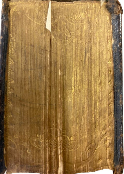 German Bible in Leather Case - Die Bibel Oder Die Ganze Heilige Schrift Des Alten und Neuen Testaments, Nach Der Teutschen Ubersetzung; Vollstandiges Marburger Gesan-Buch zur Abung der Gottseligkeit in 615. Christlichen und Trostreichen Psalmen und Gesan…