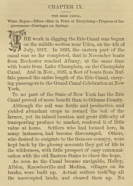 Pioneer History of Orleans County, New York. Containing Some Account of the Civil Divisions of Western New York, with Brief Biographical Sketches of Early Settlers, and of the Hardships and Privations They Endured, the Organization of the Towns in the Co…