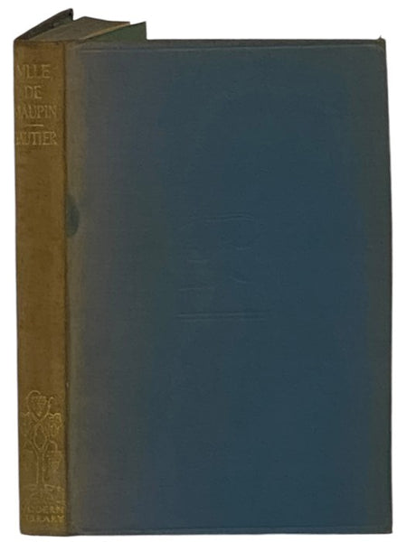Mademoiselle De Maupin (The Modern Library of the World's Best Books, ML 53)