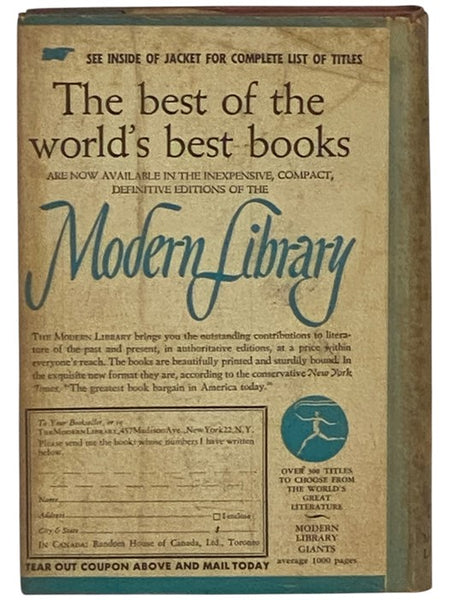 Black Narcissus (The Modern Library of the Worlds' Best Books, ML 256)